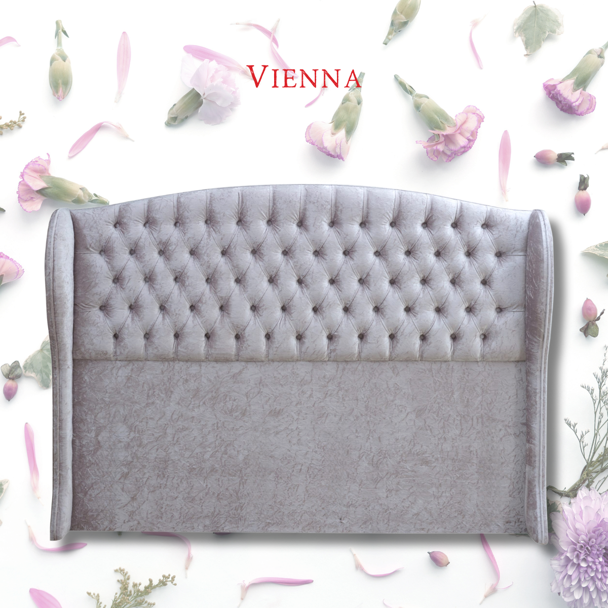 Headboards WInged | Luxury Handmade Bed Back | PrideBed